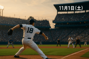 11月1日（土）野球ニュースまとめ
